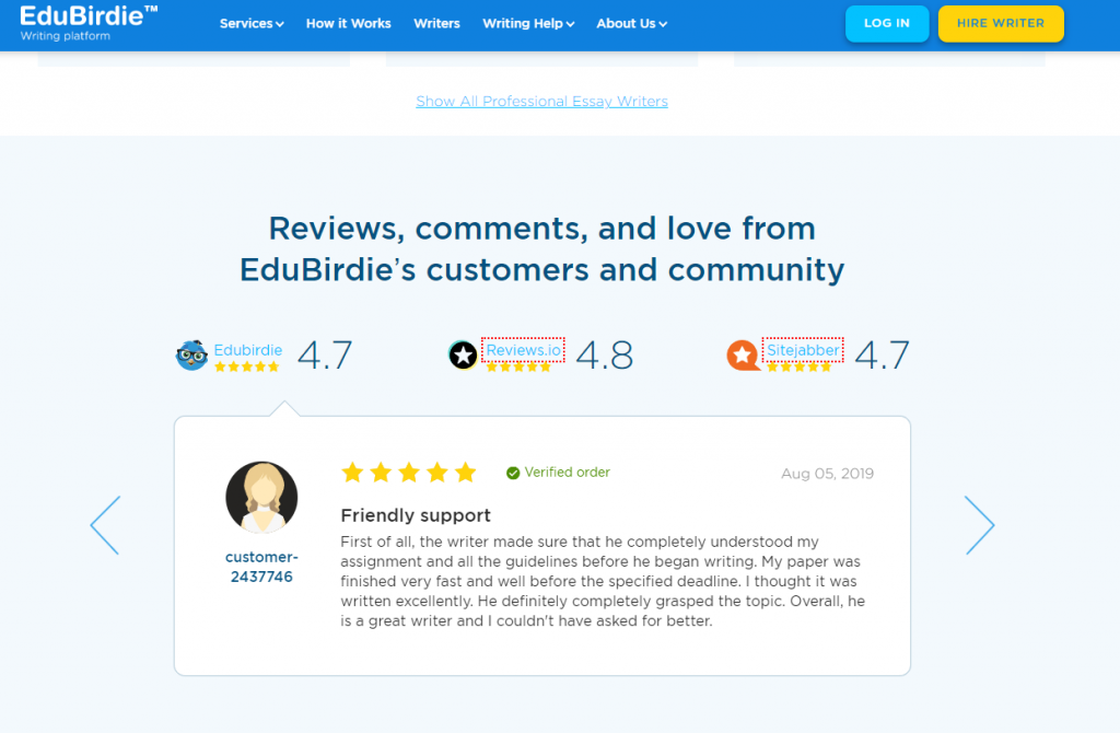 edubirdie reviews